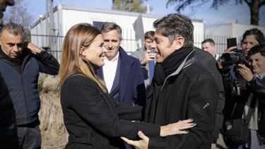 Kicillof hoy en Pilar.