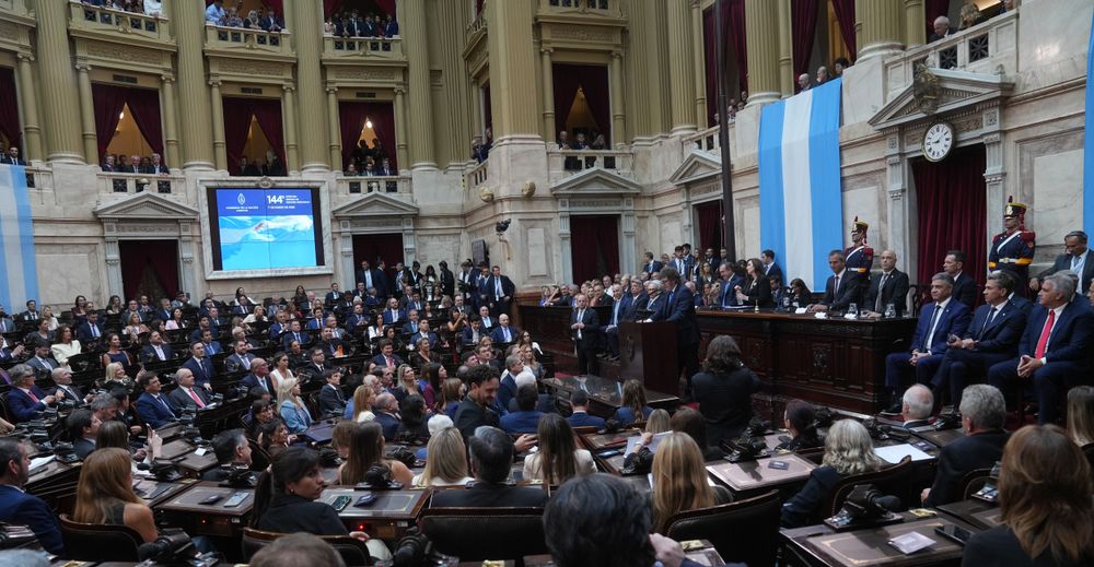 La Cámara de Diputados estaba expectante por el discurso presidencial.