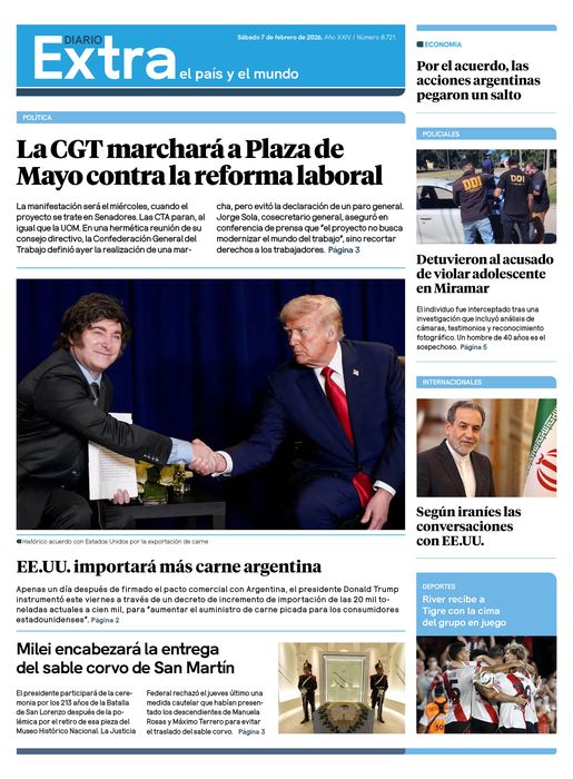 Edición impresa 7/02/2026 Edición impresa 7/02/2026