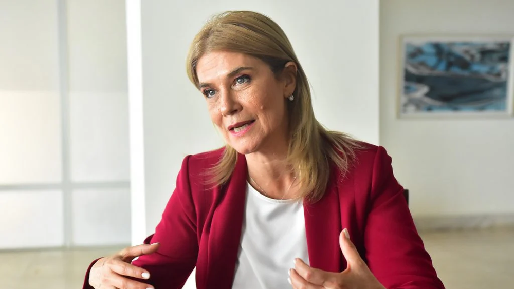 La vicegobernadora Verónica Magario. La vicegobernadora Verónica Magario.