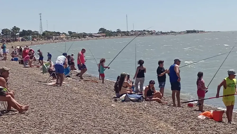 Temporada alta de pesca. Temporada alta de pesca.