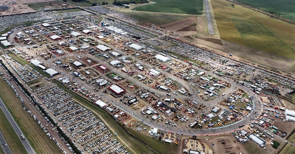 Vista aérea del predio en el Autódromo de San Nicolás Vista aérea del predio en el Autódromo de San Nicolás