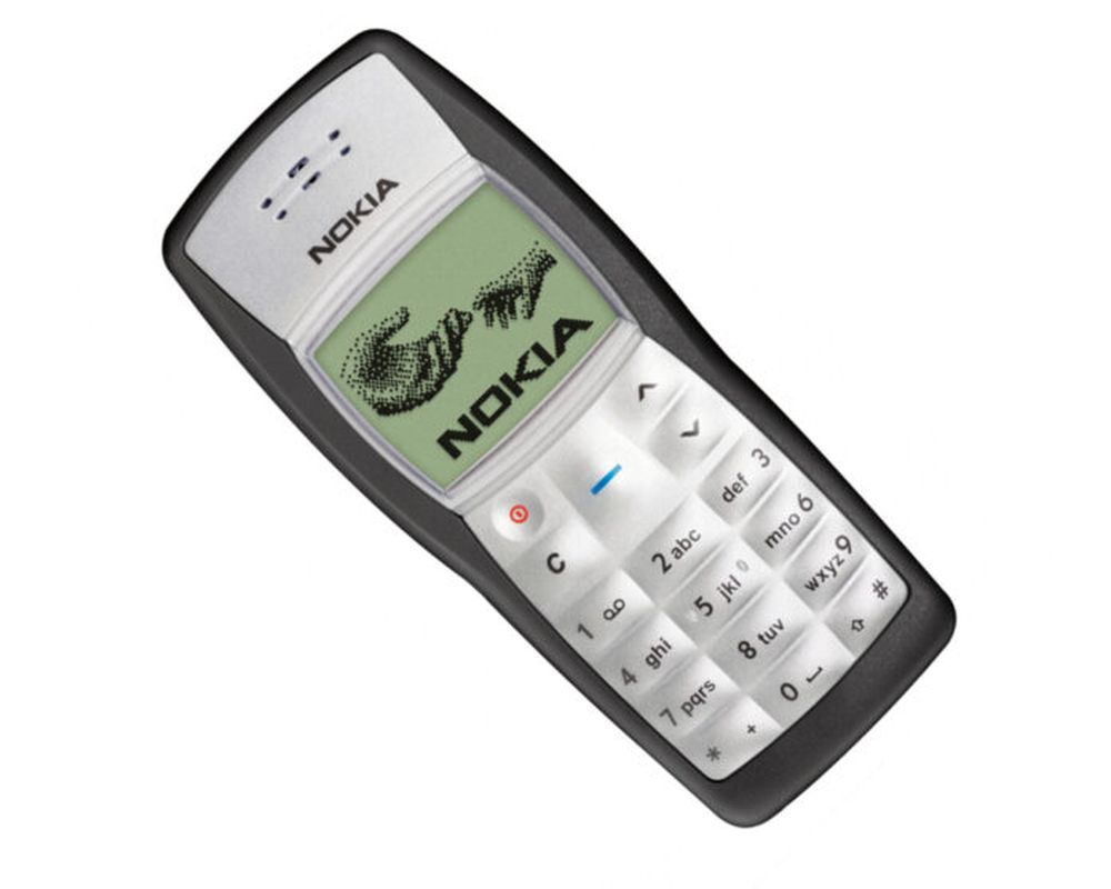 El famoso Nokia 1100.
