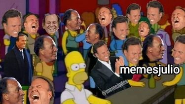 Explosión de memes con Julio Iglesias.