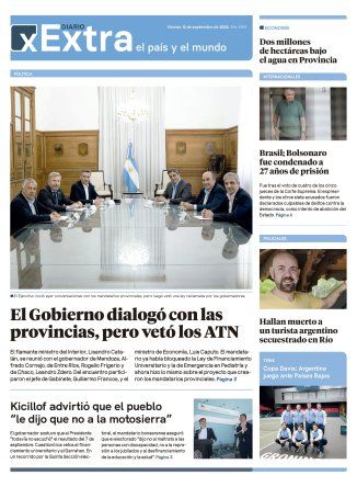 Tapa Diario Extra - 12-09