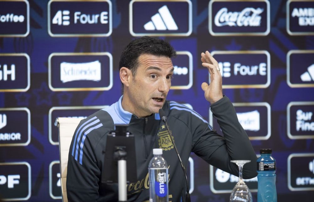 El director técnico de la Selección argentina, Lionel Scaloni. &nbsp;