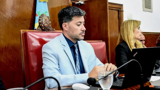 Emiliano Recalt, de La Libertad Avanza, presidente del Concejo Deliberante en Mar del Plata.