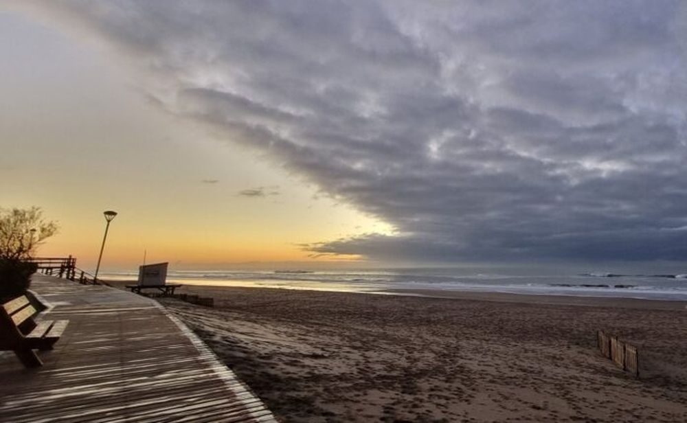 Gesell, entre las localidades más frías del país.