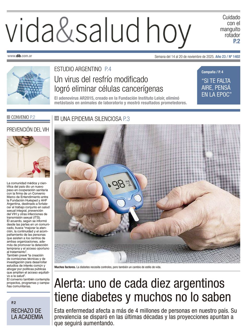 Tapa Vida 1402 color