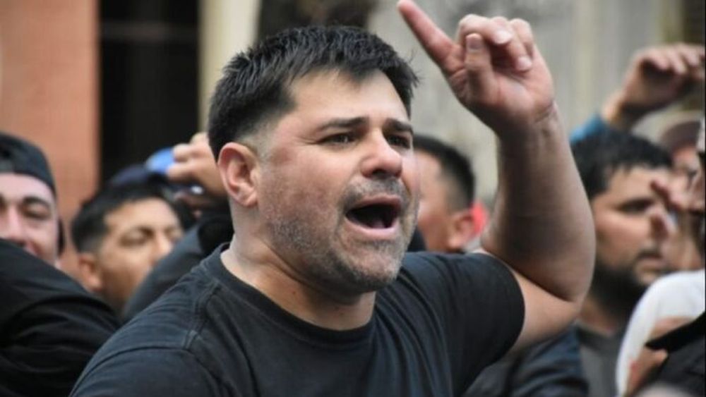 Iván Tobar, líder sindical platense.