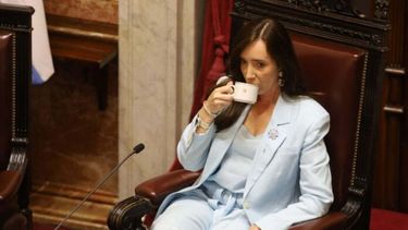 La vicepresidenta Victoria Villarruel.