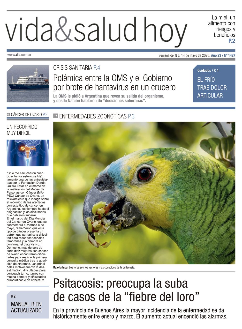 Tapa Vida y salud 1427