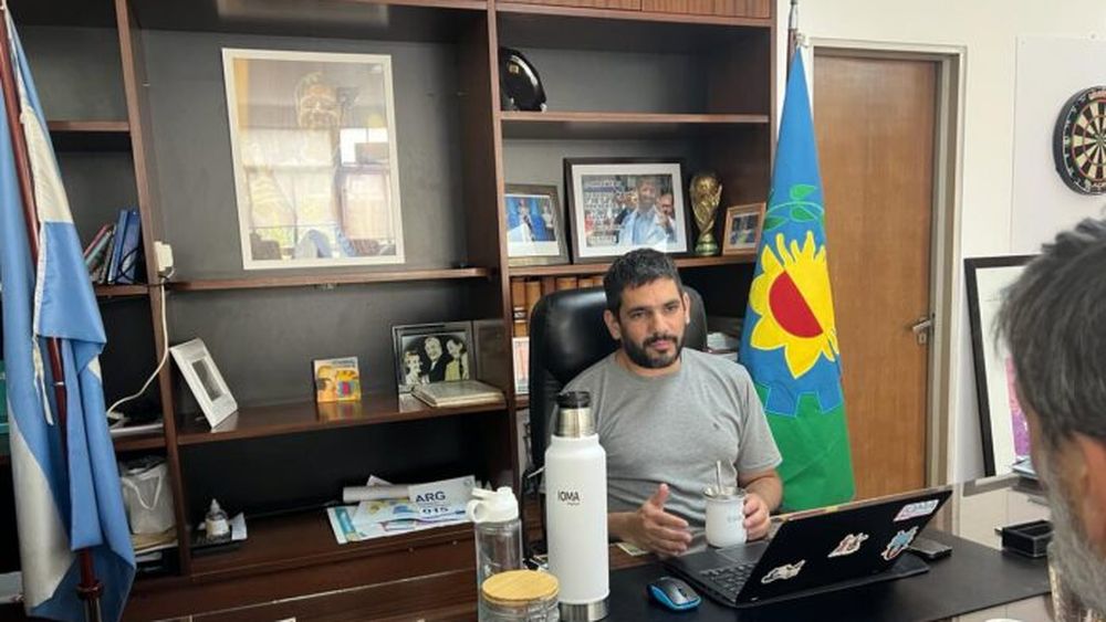 El presidente del IOMA, Homero Giles. (Gentileza IOMA)