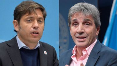 Kicillof y Caputo. (DIB)