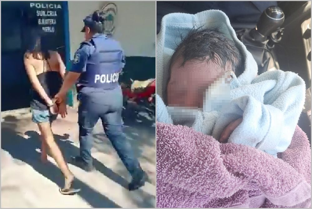 bebe abandonado Merlo