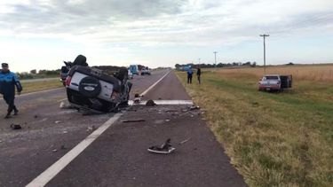 El lugar del choque, sobre la AU 2.&nbsp;