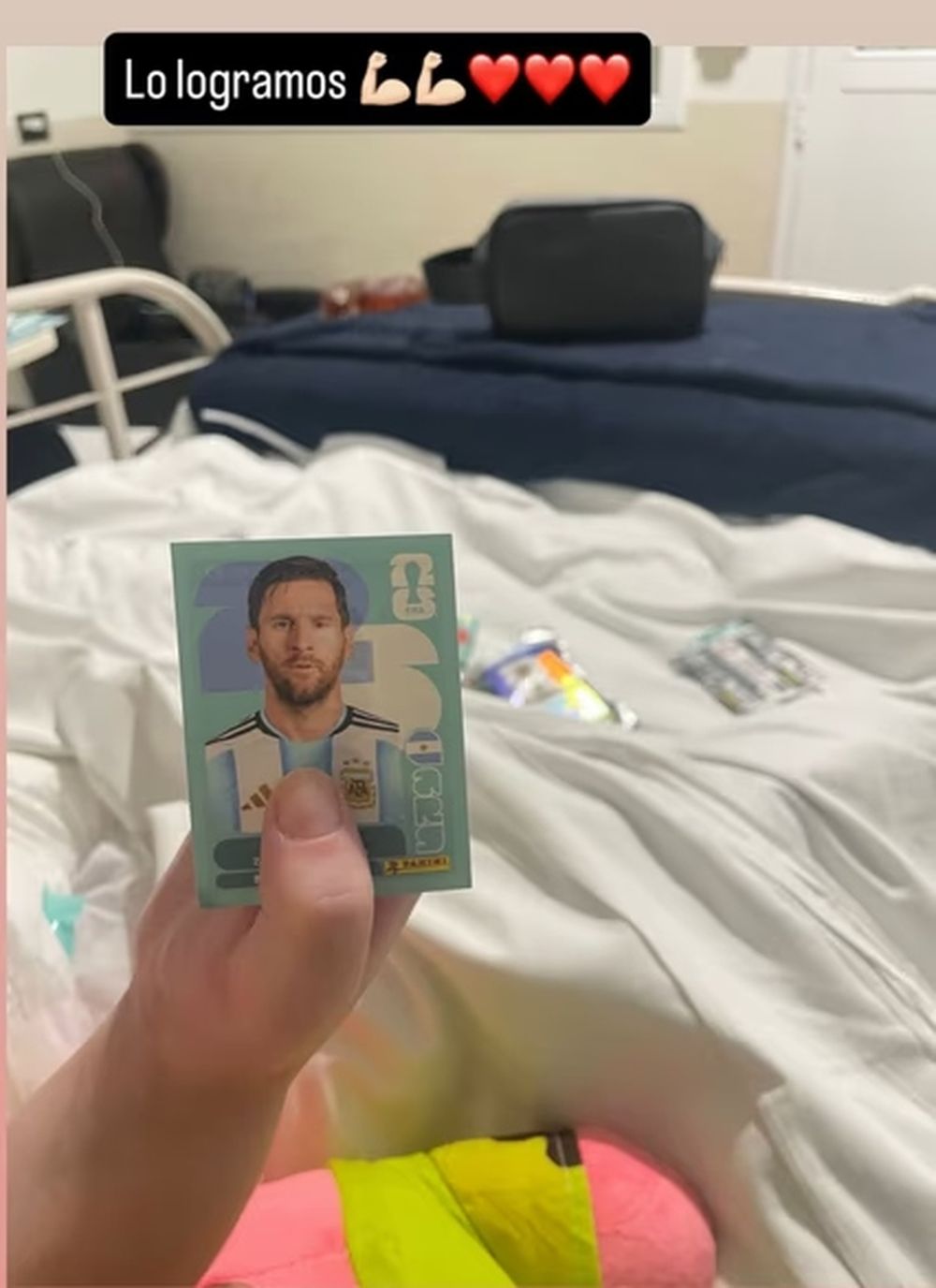 Messi, la figurita tan buscada por Basti&aacute;n.