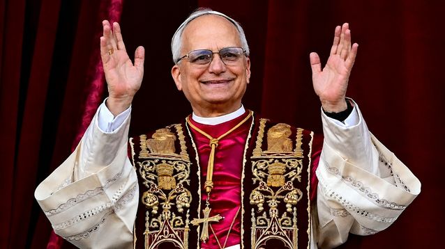 El papa León XIV.