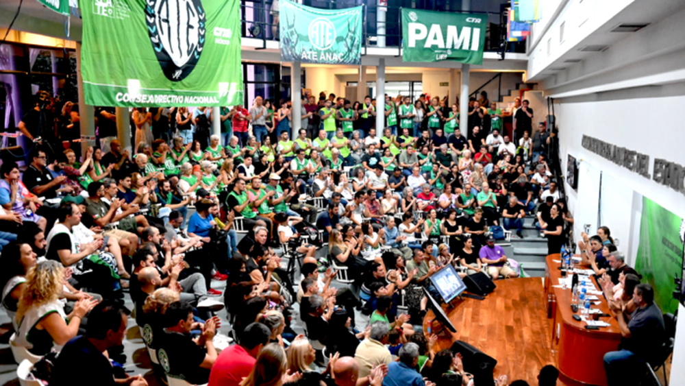 ATE definió un paro nacional. - ATE -