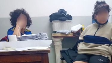 Chloe y Ludmila fueron derivadas al Servicio Local de Asistencia de Moreno para verificar su buen estado general.