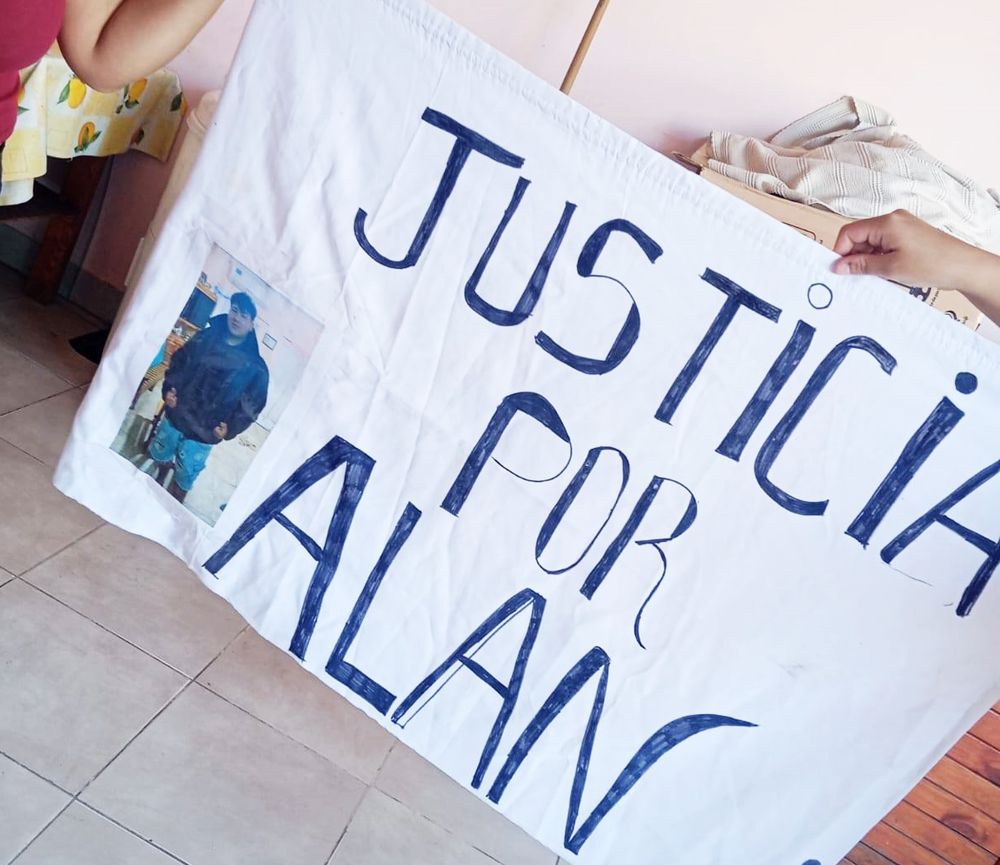 Familiares de Alan Bordón piden Justicia por el crimen del joven.&nbsp;