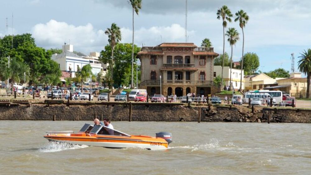 La bellísima ciudad entrerriana de Colón.