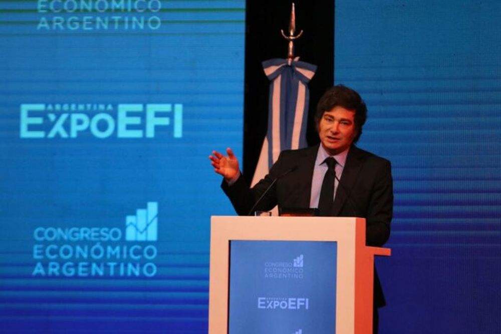 El presidente Javier Milei.