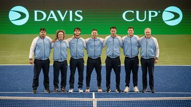 El equipo argentino listo para jugar de visitante ante Corea del Sur por la Copa Davis.
