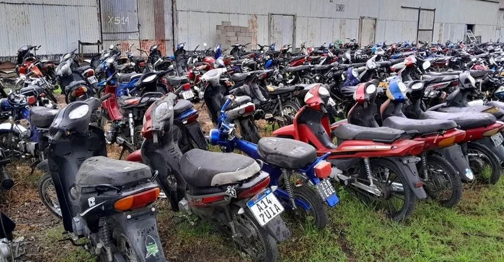 Motos secuestradas Junín RS
