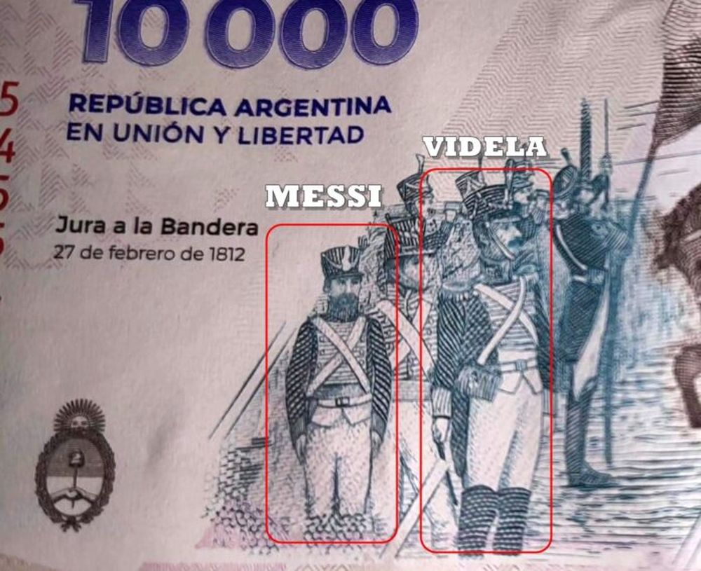 El misterio del billete de $ 10.000. (DIB)