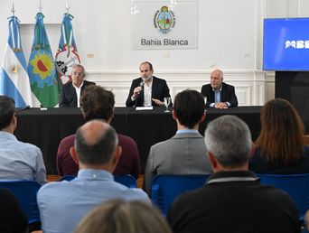 El intendente de Bahía Blanca, Federico Susbielles. El intendente de Bahía Blanca, Federico Susbielles.