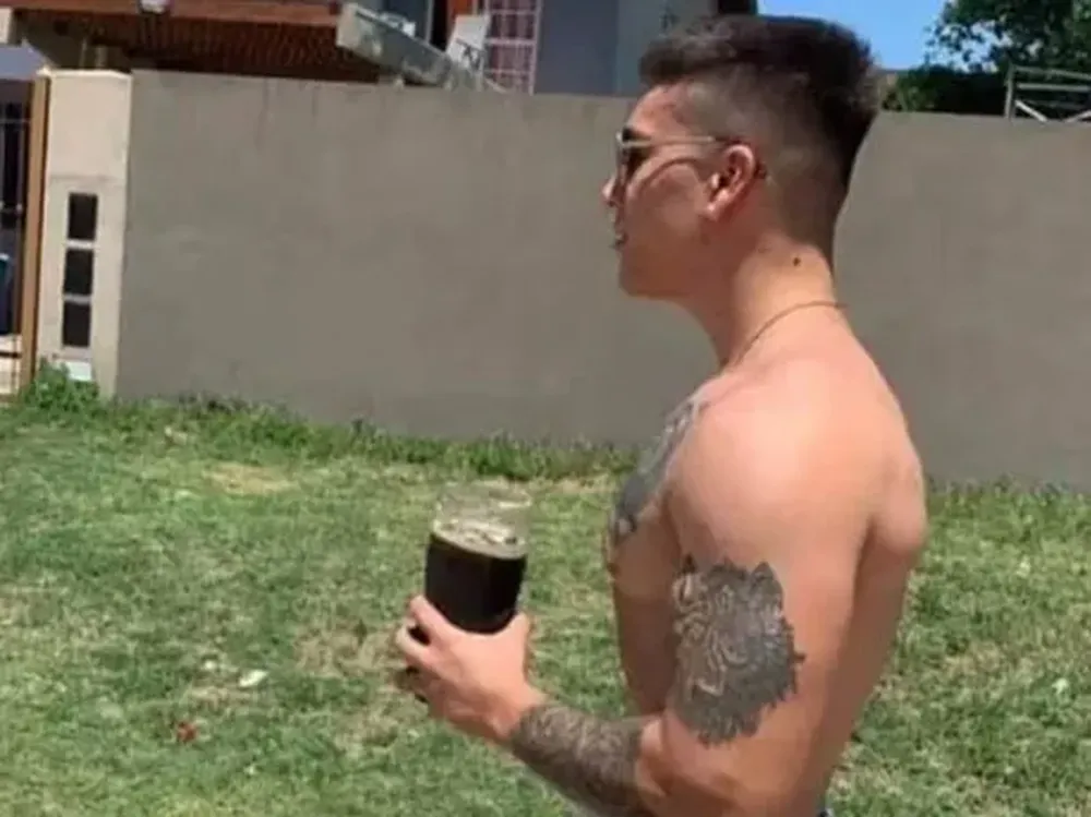 Germán Sallemi, de 25 años, vendía dólares por redes sociales (Foto Redes)