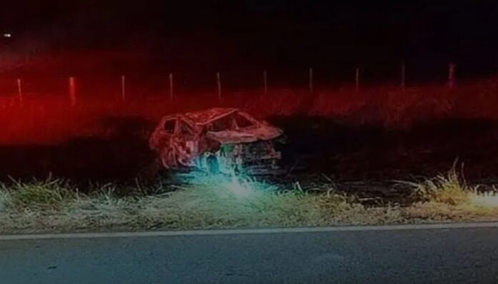 Accidente fatal en la ruta 74. (La Voz de Tandil)