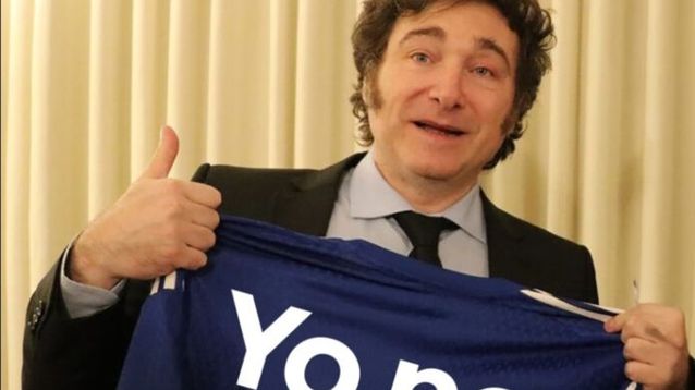 Javier Milei contra el paro.