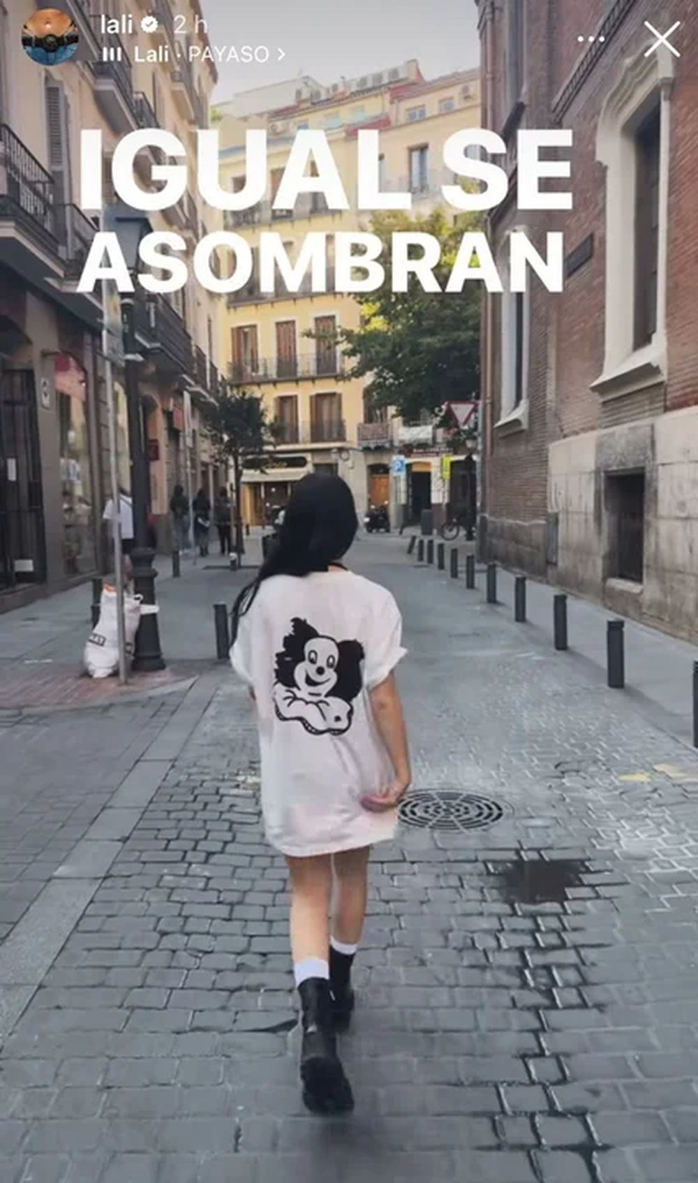 La imagen que subió Lali a sus redes.