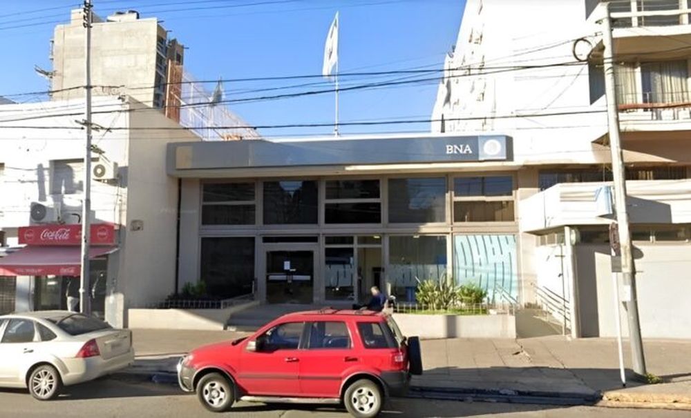 La sucursal del Banco Nación de Ramos Mejía. (El1 Digital)