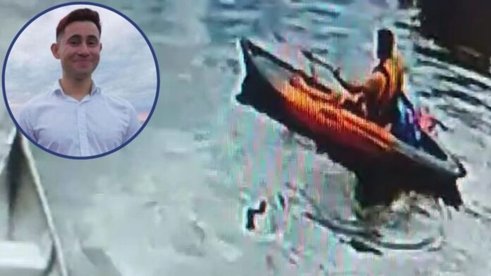 Federico Saihueque , de 25 años, alquiló un kayak y nunca más se supo de él. - Archivo -