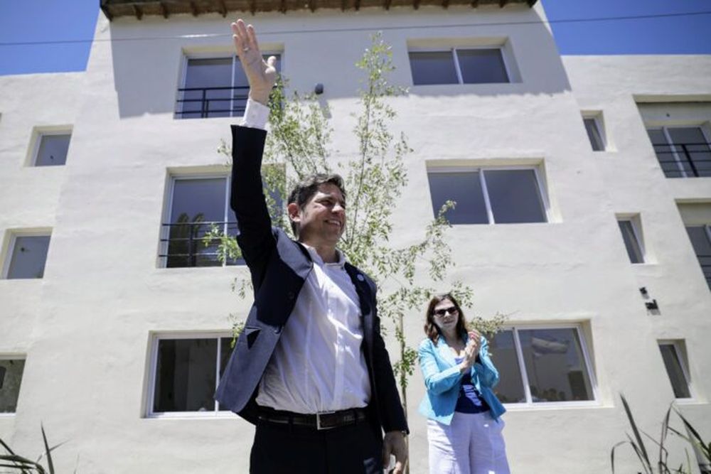 El gobernador bonaerense Axel Kicillof.