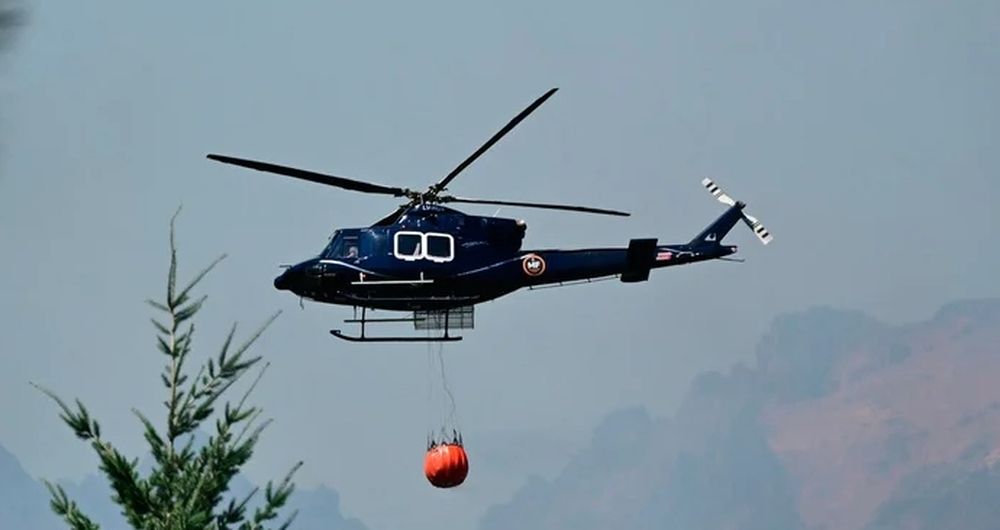 El helicóptero que se cayó en San Juan había participado en muchos salvatajes e incendios.