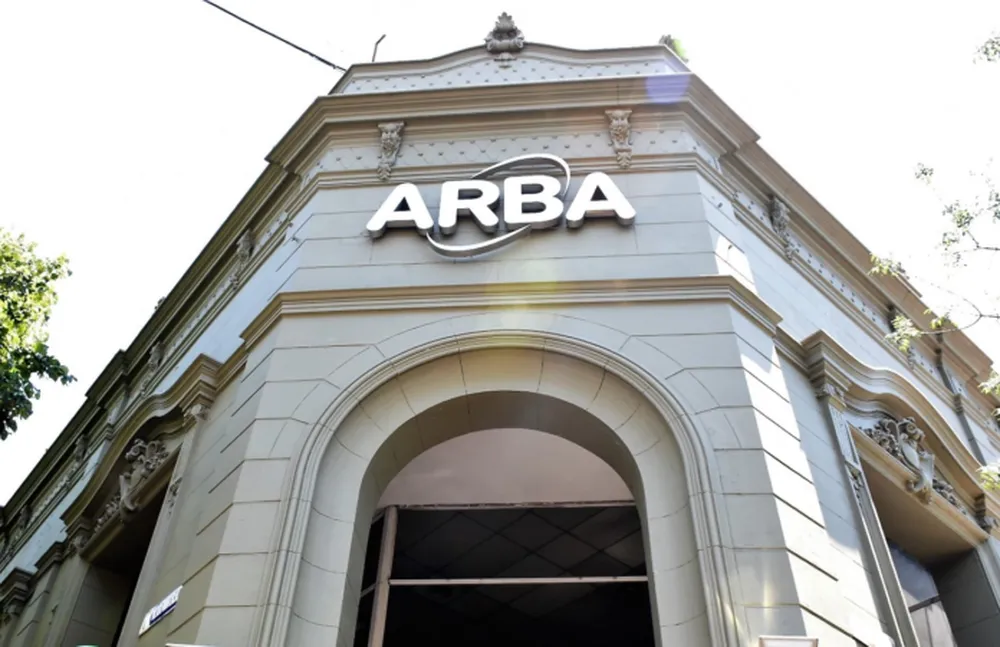 La sede de ARBA en La Plata.