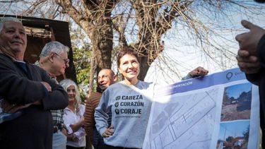 La intendenta de Quilmes, Mayra Mendoza.