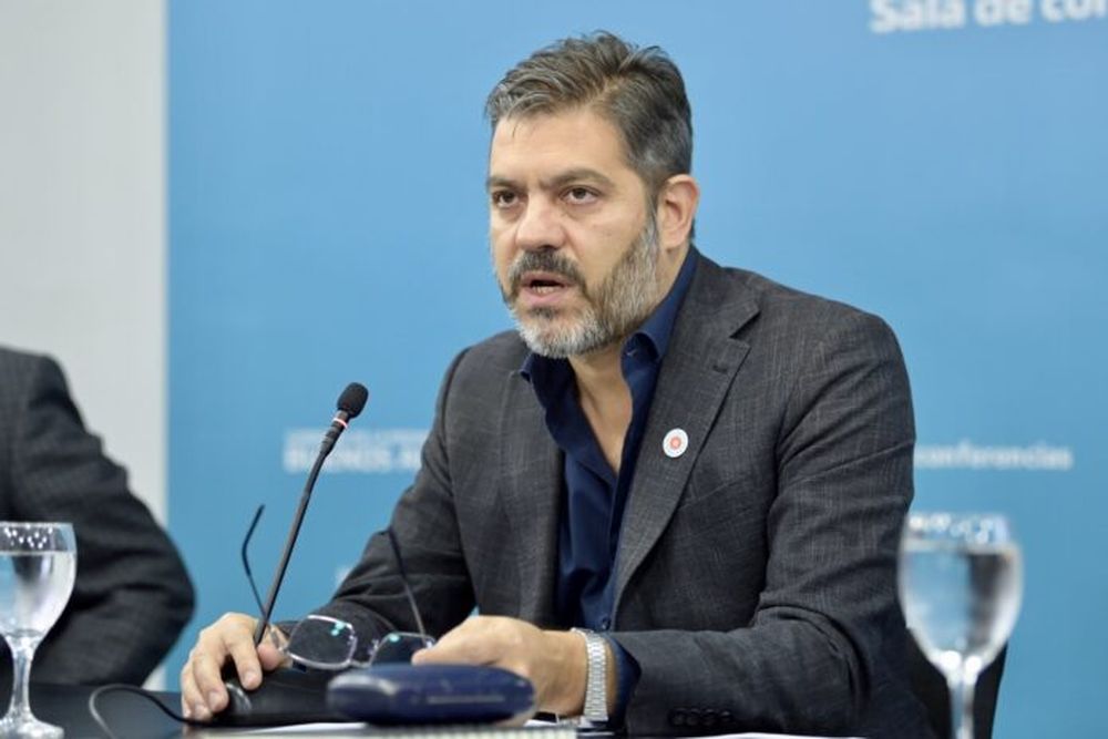 El ministro de Gobierno bonaerense Carlos Bianco.