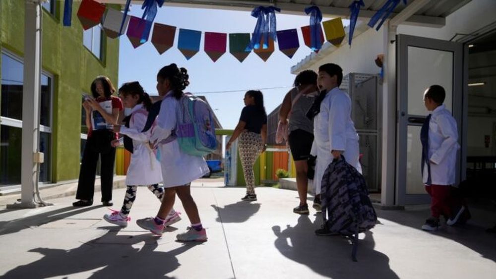 Ciclo lectivo en la provincia de Buenos Aires. - Xinhua -