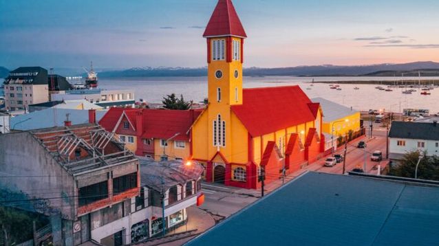 Ushuaia, la bella ciudad patagónica.