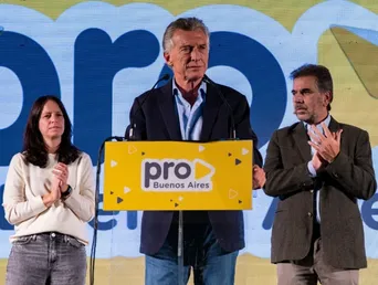 Macri, Soledad Martínez y Cristian Ritondo, en Vicente López. Macri, Soledad Martínez y Cristian Ritondo, en Vicente López.
