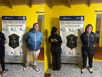 Fabián Jesús Bravo, alias “El Gordo Pei”, y su pareja Joana Giménez. Fabián Jesús Bravo, alias “El Gordo Pei”, y su pareja Joana Giménez.