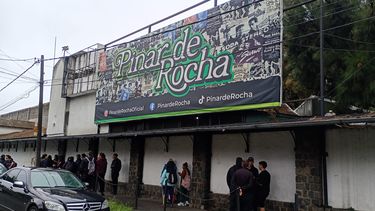 El operativo de desalojo en Pinar de Rocha.