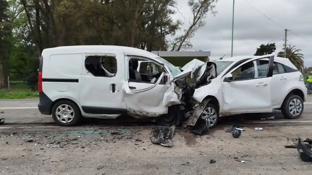 El choque en Mercedes se produjo en un intento de sobrepaso.