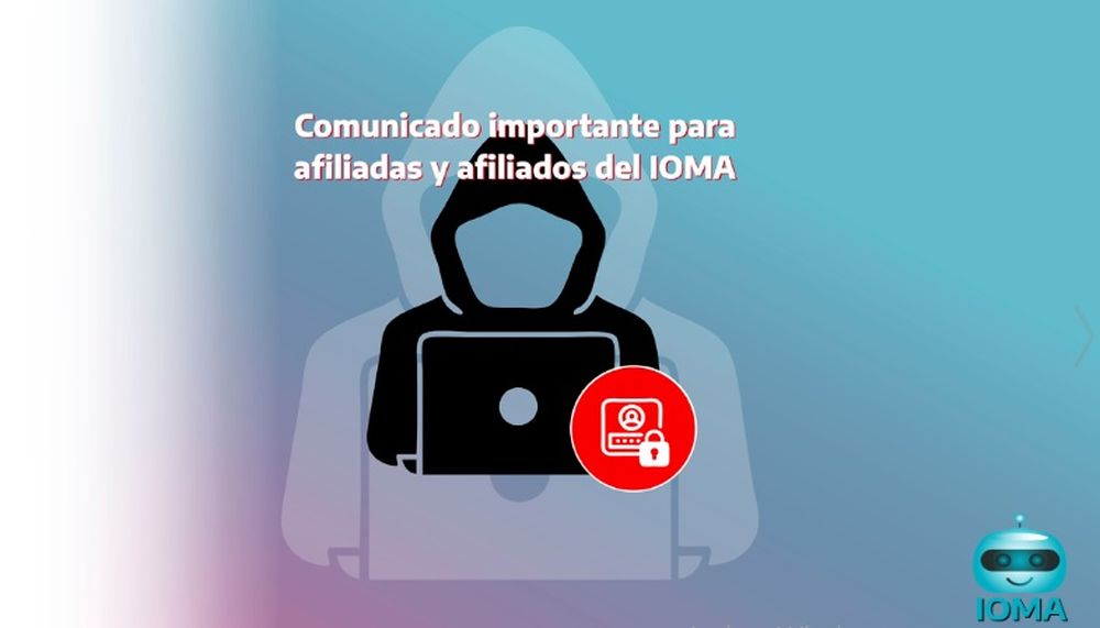 IOMA advierte sobre estafas.&nbsp;