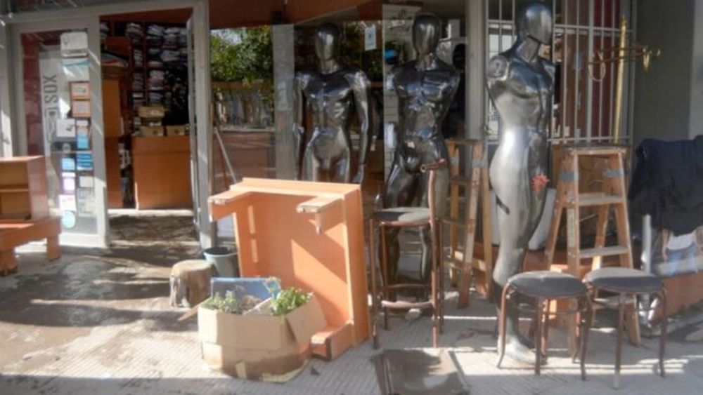 El agua castigó a Bahía Blanca. - La Nueva -